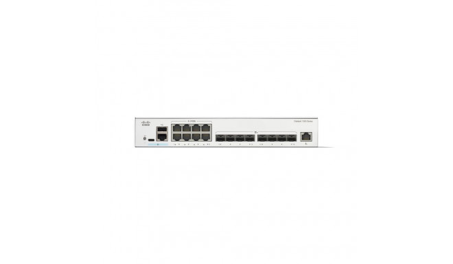 CISCO Catalyst 1300 16-pordiline lüliti / 8-pordiline 10GE RJ45 + 8-pordiline 10GE SFP+