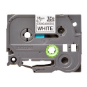 BROTHER TZES241 eriteip 18mm 8m must valge eriti tugev liim märgistusseadmele
