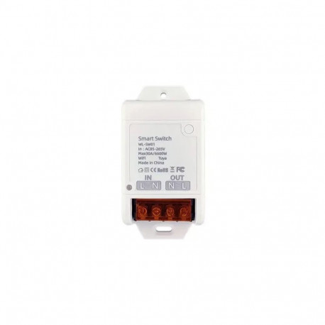 TUYA Smart Switch, Wi-Fi, 30A, AC 100-240V, 6600W