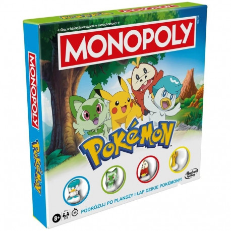 Hasbro lauamäng Monopoly Pokémon, poolakeelne