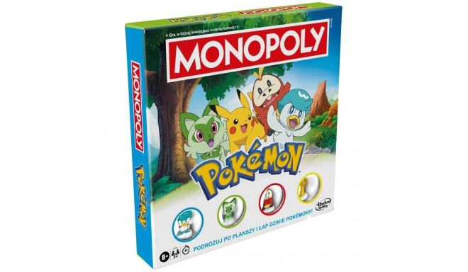 Hasbro Monopoly Pokémon lauamäng (poola väljaanne)