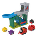 Fisher-Price Thomas & Friends minu esimene Knapfordi jaama rongi mängukomplekt väikelastele, 6 osa