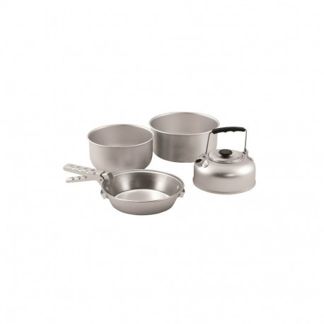 Easy Camp Adventure Cook Set M Silver Aluminium