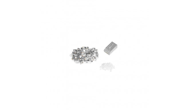 Digitus CAT 6 modular plug for round cable, pass through plug - 100 pcs.
