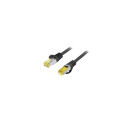 Equip Cat.6A S/FTP Outdoor Patch Cable, 40m, Black