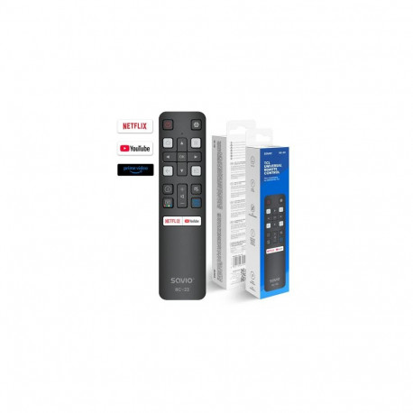 Savio RC-23 remote control IR Wireless Universal Press buttons