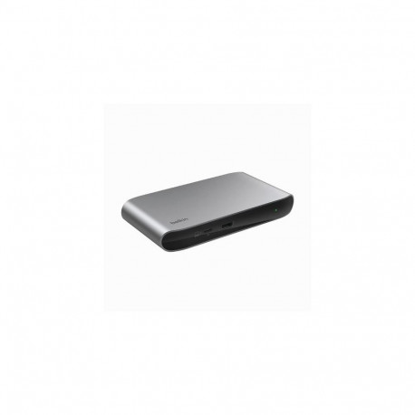 Belkin INC013VFSGY interface hub Thunderbolt 4 40000 Mbit/s Black, Grey