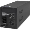 Qoltec 53775 uninterruptible power supply (UPS) Line-Interactive 1.2 kVA 720 W 4 AC outlet(s)