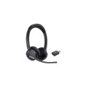 Yealink WH64 Hybrid Dual UC Headset Wireless Head-band Office/Call center Micro-USB Bluetooth Black