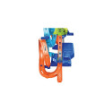 Hot Wheels Action 4-Loop Crash Out Track Set with Motorized Booster &amp; 1:64 Scale Toy Car