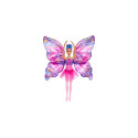 Barbie Dance and Flutter Doll with 2-in-1 Transformation from Dancer to Butterfly, Purple Hair