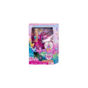Barbie Dance and Flutter Doll with 2-in-1 Transformation from Dancer to Butterfly, Purple Hair