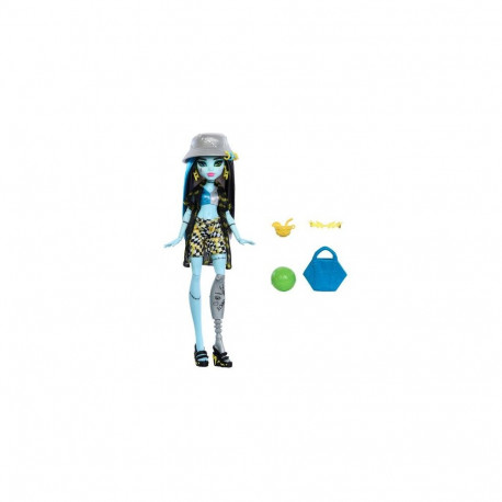Monster High Scare-adise Island Frankie Stein Fashion Doll with Swimsuit & Accessories