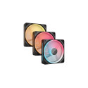 Corsair iCUE LINK LX120-R RGB Computer case Fan 12 cm Black 3 pc(s)