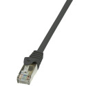 LogiLink Cat.6 U/UTP, 10m networking cable Black Cat6 U/UTP (UTP)