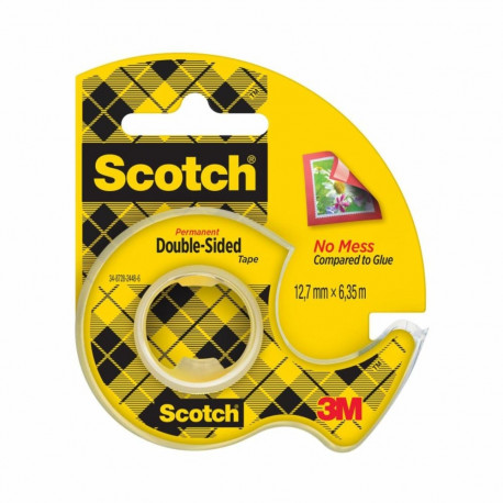 Scotch topeltteip 136D-MDEU annustajaga 12mm x 6,3
