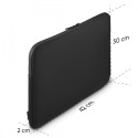 neoprene laptop case black