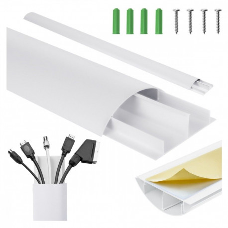 Alumiiniumist valge maskeerimisliist, MC-814 W