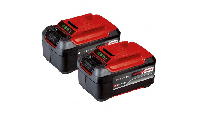 einhell | Battery Set, 2x5.2Ah | 4511526