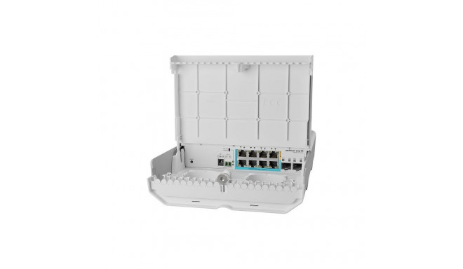 Switch MikroTik netPower Lite 7R (CSS610-1GI-7R-2S+OUT)