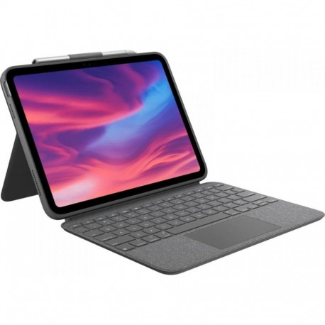 Logitech Combo Touch for iPad 10 gen Gray (UK)