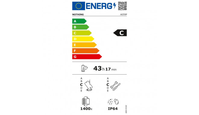 Nothing Phone (3a) Pro puhelin, 256/12 Gt, musta