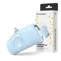 Wozinsky WF16-YLS 5000mAh 15W Lightning Mini Power Bank with Built-in USB-C Cable and Apple Watch Ch