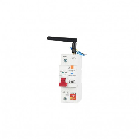 TUYA Smart Circuit Breaker, 1P, Wi-Fi, RS485, 63A