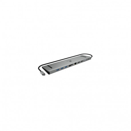 IcyBox docking station USB-C -> HDMI/VGA/USB-A/USB-C/3.5mm