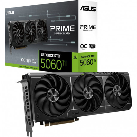 GeForce RTX 5060 Ti PRIME OC 16GB (DLSS 5, 3x DisplayPort, 1x HDMI 2.1)