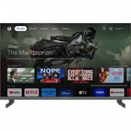 65QG4S14 (164 cm (65 Zoll), dunkelgrau, UltraHD/4K, Google TV, Triple-Tuner, HDR)