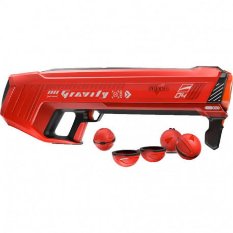 Spyra Gravity, water bomb launcher red
