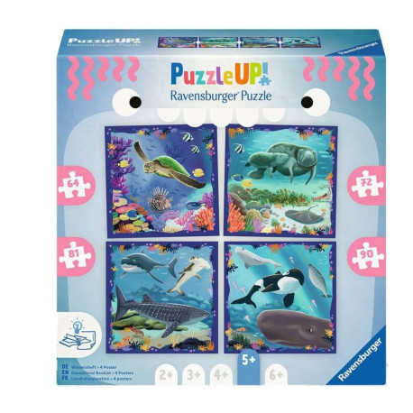 Puzzle UP! pusle mereloomadega 64, 72, 81 ja 90 tükki