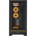 Montech HS01 PRO, tower case black, tempered glass