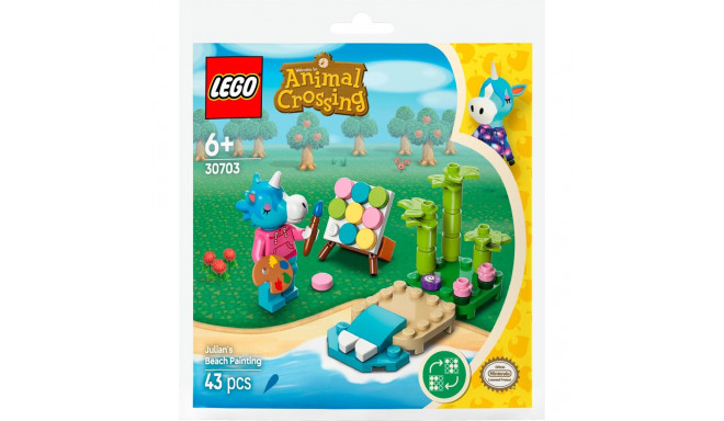LEGO 30703 Animal Crossing Jimmy's Beach Painting Construction Toy