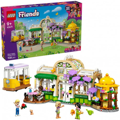 Friends mängukomplekt 42671 taimekohvik ja lillekiosk