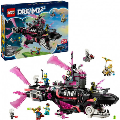 LEGO 71500 DREAMZz Nightmare Shark Submarine, construction toy