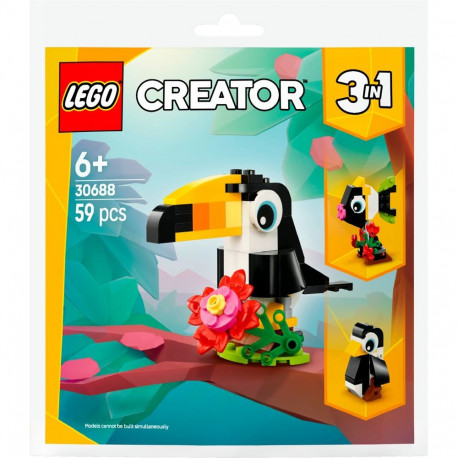 30688 Creator 3-in-1 Tropischer Tukan (Polybag)