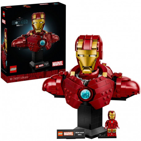 LEGO 76327 Marvel Super Heroes Iron Man MK4, construction toy