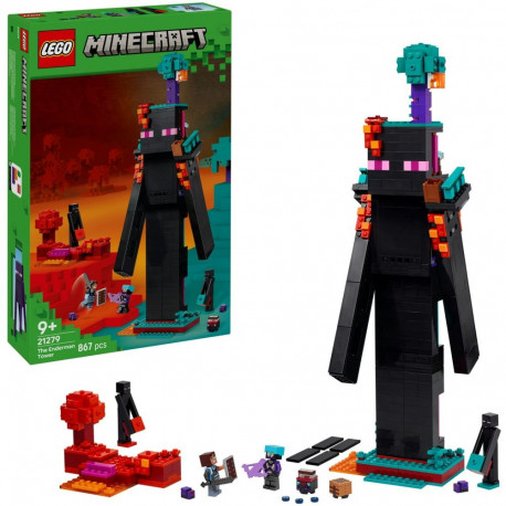 LEGO 21279 Minecraft The Enderman Tower, construction toy