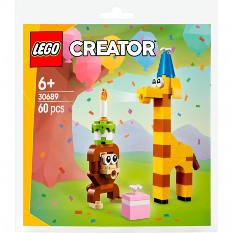Creator sünnipäevapeo loomad 30689 polükott