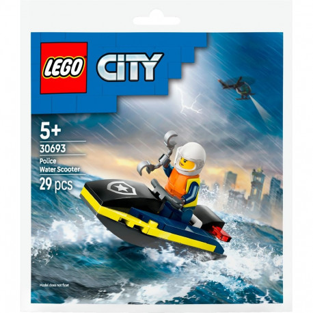 LEGO 30693 City Police Jet Ski, construction toy