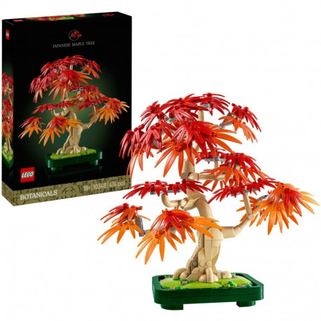 LEGO 10348 Botanicals Japanese Red Maple - Bonsai Tree, Construction Toy