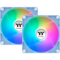 Thermaltake CT120 Reverse ARGB Sync PC Cooling Fan Hydrangea Blue, case fan light blue, 2-pack, with