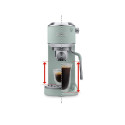 DeLonghi Dedica Duo EC890.GR, espresso machine light green, Cold Brew