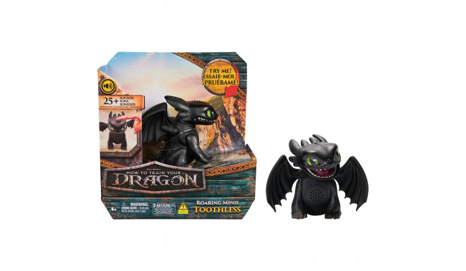 Spinmaster How to Train Your Dragon - Interactive Mini Dragon Toothless (with sound effects)