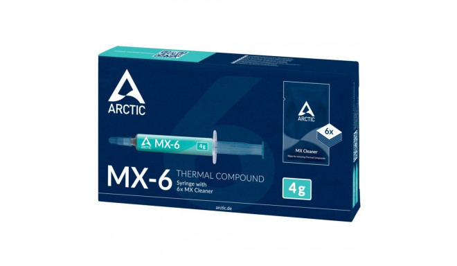 MX-6 Wärmeleitpaste 4g (grau, mit 6x MX Cleaner)