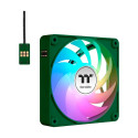 Thermaltake CT140 EX ARGB Sync PC Cooling Fan Racing Green (Green, Pack of 3, 140 mm)