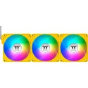 Thermaltake CT120 EX ARGB Sync PC Cooling Fan Bumblebee (Yellow, Pack of 3, 120 mm)