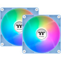 Thermaltake CT120 ARGB Sync PC Cooling Fan Hydrangea Blue (light blue, pack of 2, without controller